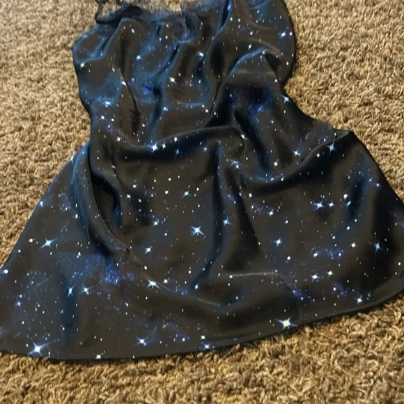 blue dress for homecoming Sparkly Blue A-line Spaghetti Straps Homecoming Dress, Short Prom Dresses,  MH560